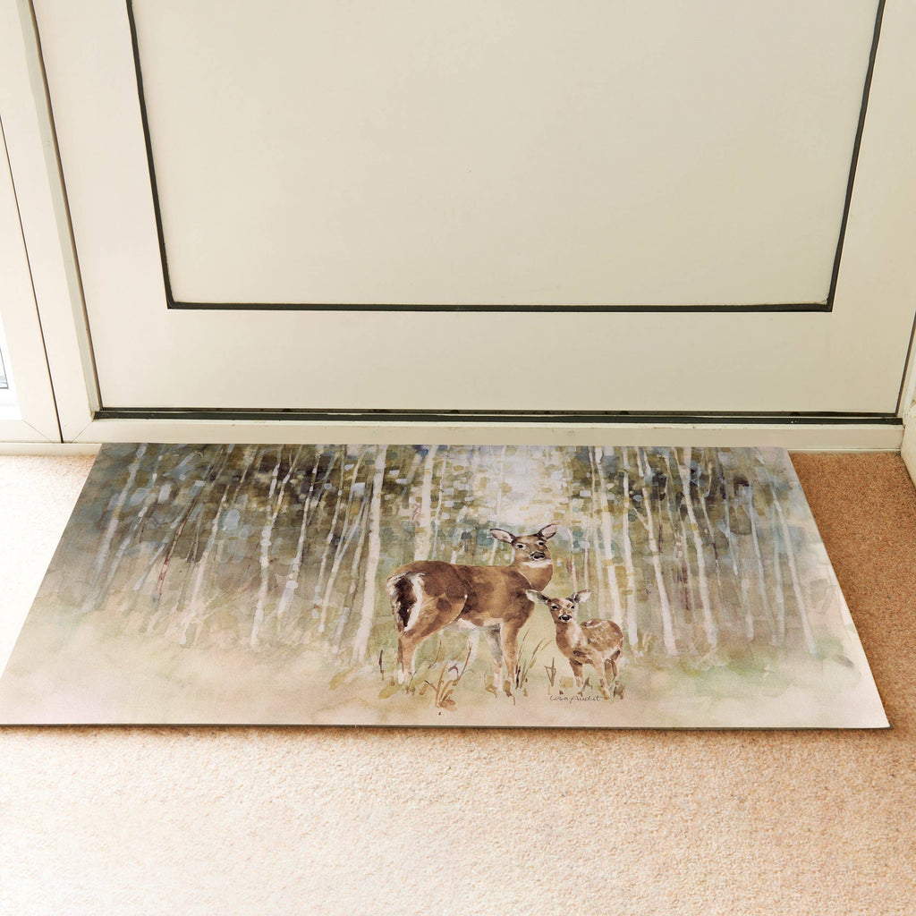 Deer And Fawn Rug