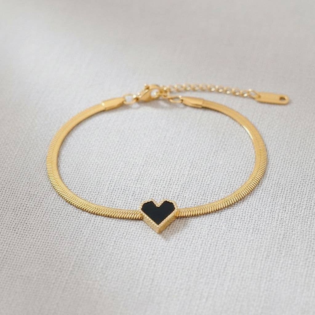 Roman Bead Link Bracelet