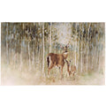 Deer And Fawn Rug