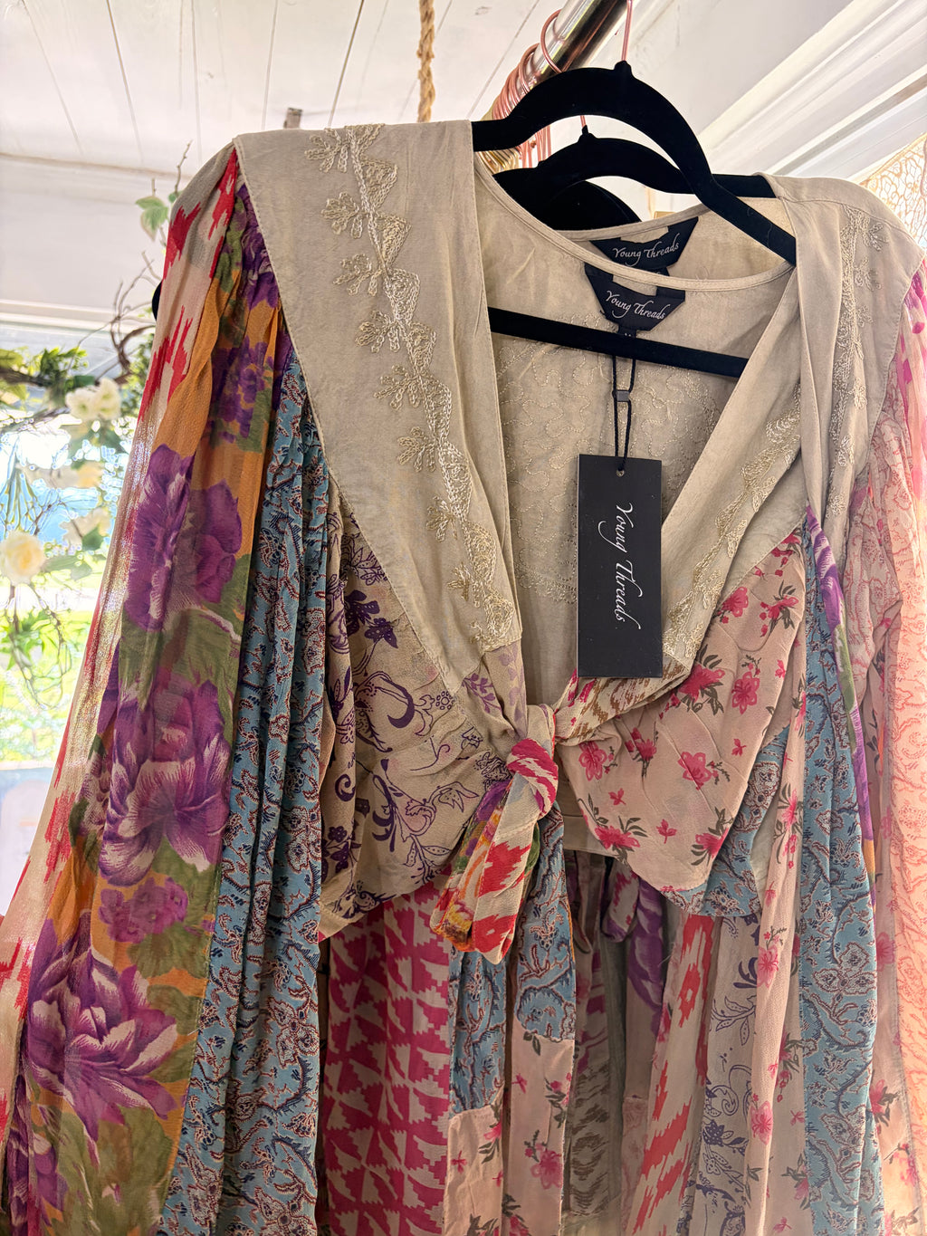 Artisan Boho Patchwork Top