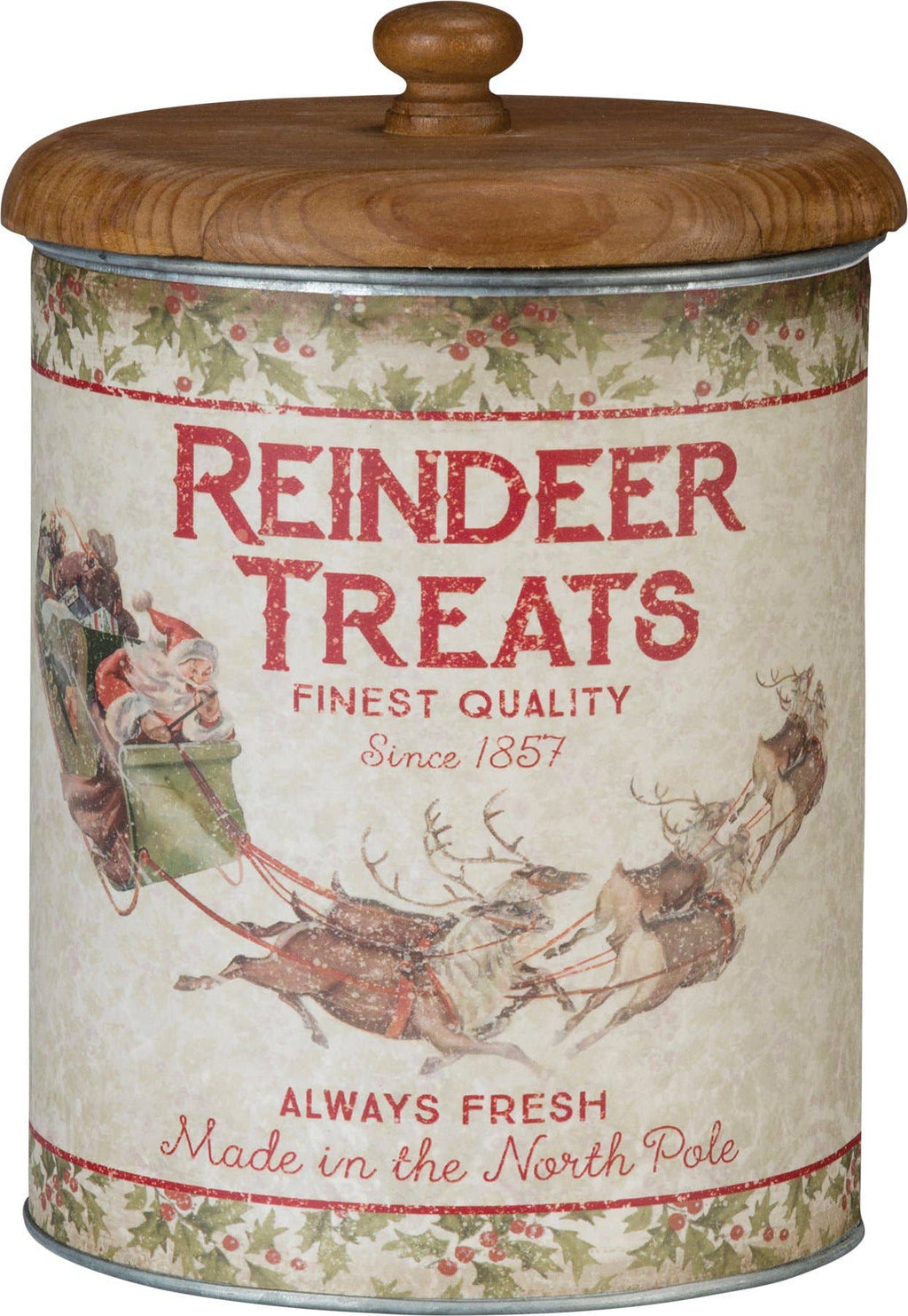 Reindeer Treats Canister Set