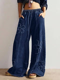 Flower Child Denim Pants