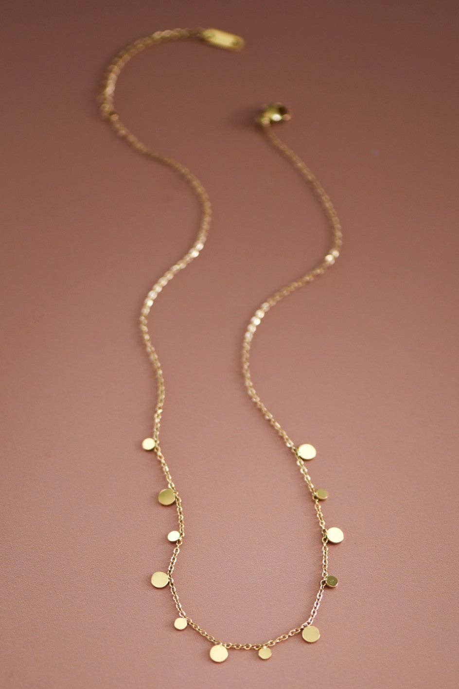 18K Gold Plated Waterproof Stainless Steel Chain Necklace - 6773: S0OX3T6773