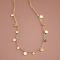 18K Gold Plated Waterproof Stainless Steel Chain Necklace - 6773: S0OX3T6773