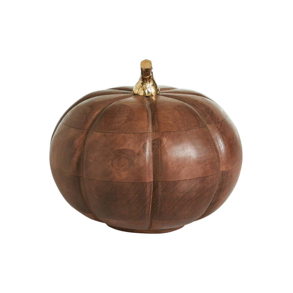 Chestnut Mango Wood Pumpkin