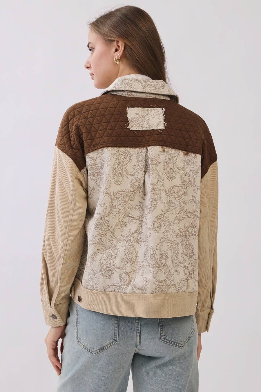 Mixed Media Jacket