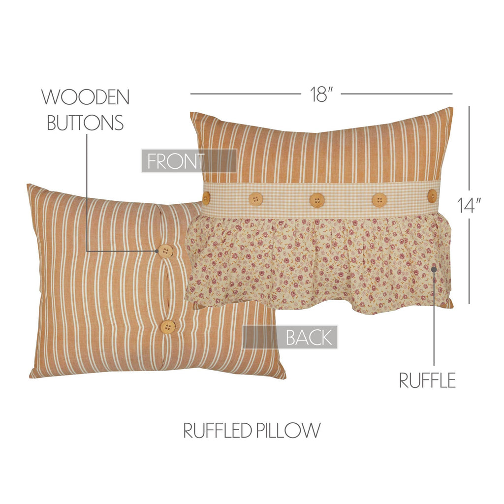 Camilia Ruffle Pillow