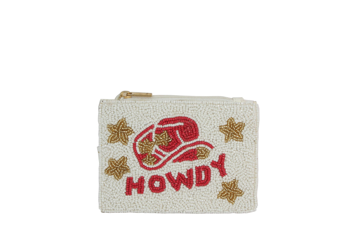 Howdy Theme Coin Purse & Card Holder