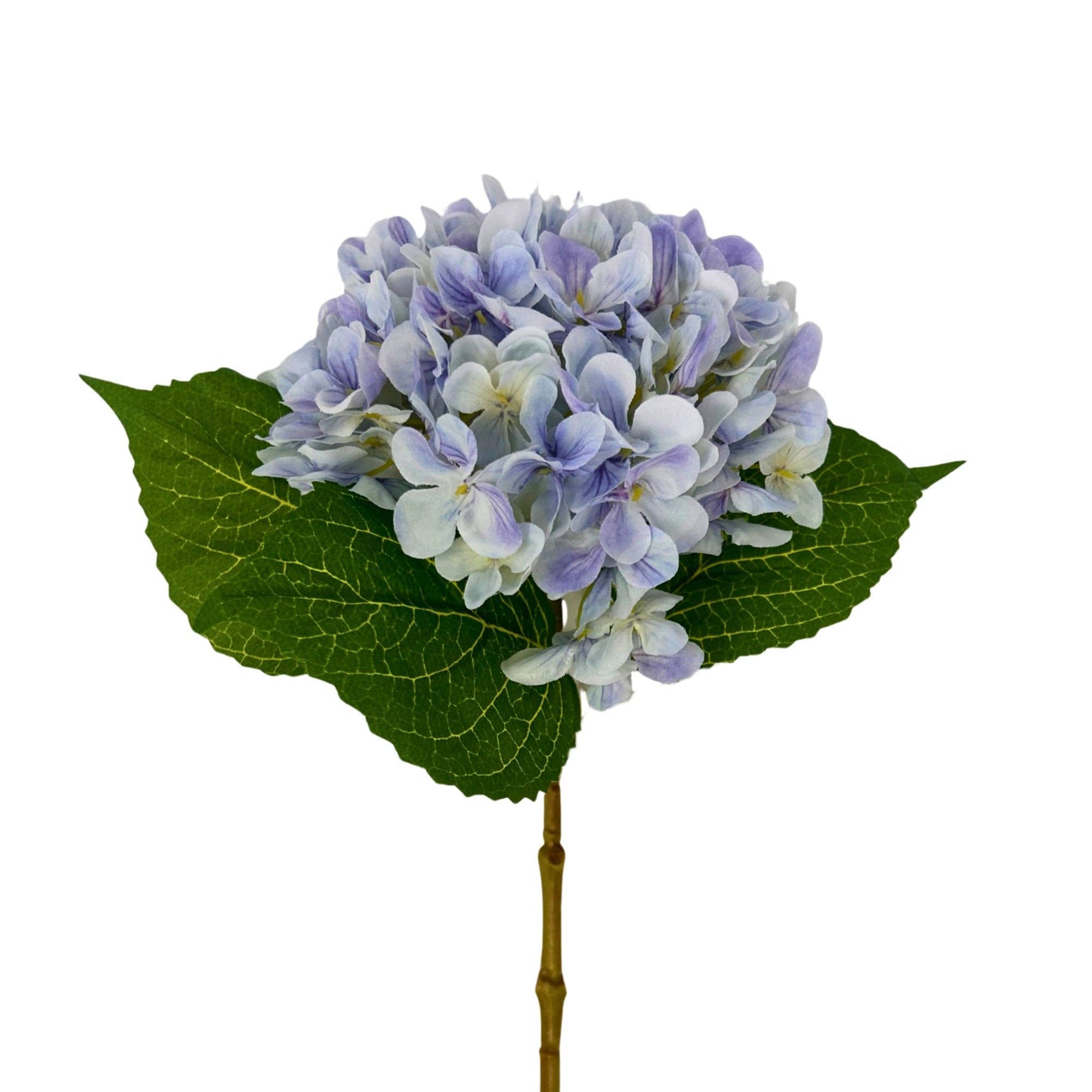 Full Garden Hydrangea Stem 21" - Blue