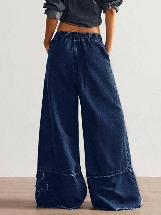 Flower Child Denim Pants