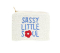 “Sassy Little Soul” Themed Beaded Coin Purse